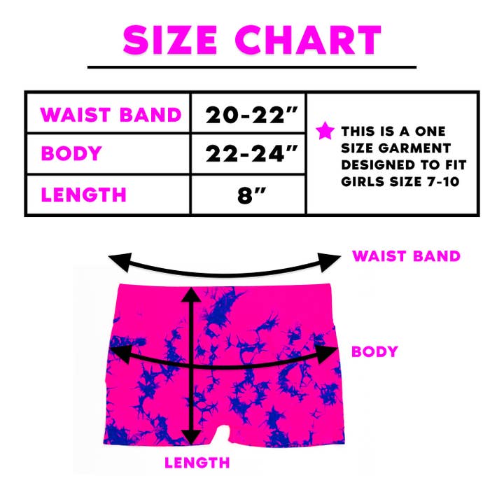 Malibu Sugar – wholesale Shorts - Barn – Marmor slips färgämne pojke shorts