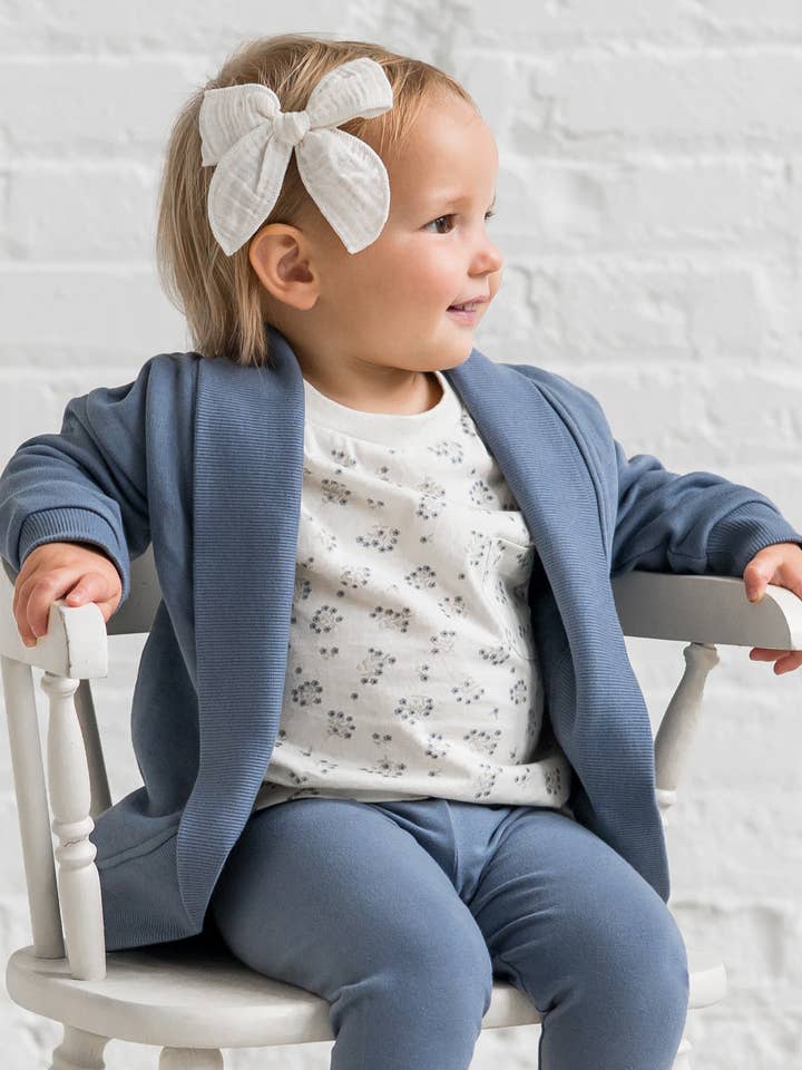 Finola Fleece Cocoon Cardigan for wholesale by Colored Organics