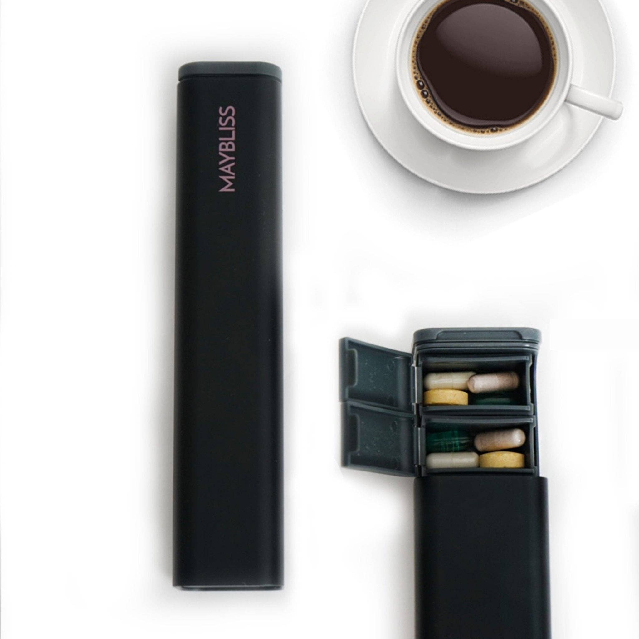 MAYBLISS - Wholesale Pill Organizer - BlissPod Innovative Travel Case9