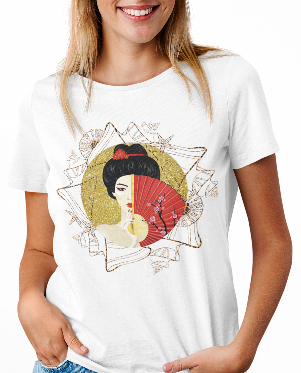 White HYD T-SHIRT TSF GEISHA LIMITED-WHITE for wholesale on Faire3
