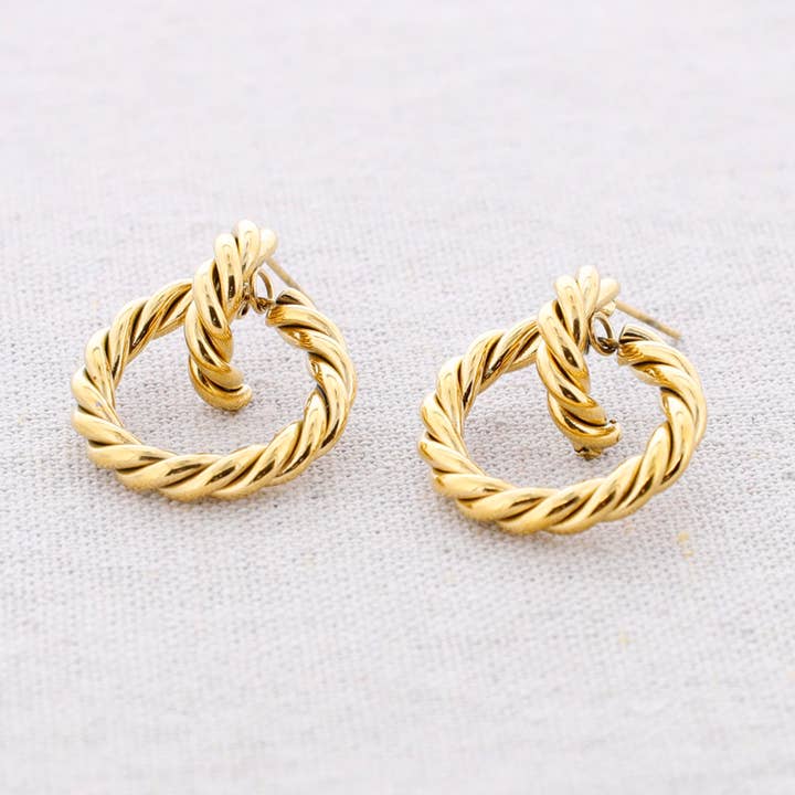 Ohrringe mit Anhänger aus Stahl für den Großhandel von Sonata