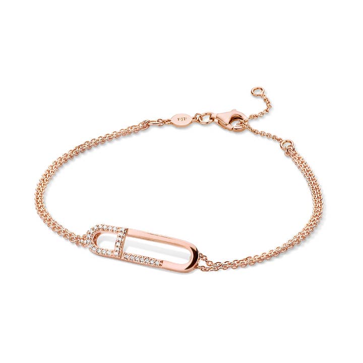 New Icon Pavee bracelet for wholesale by FJF JEWELLERY