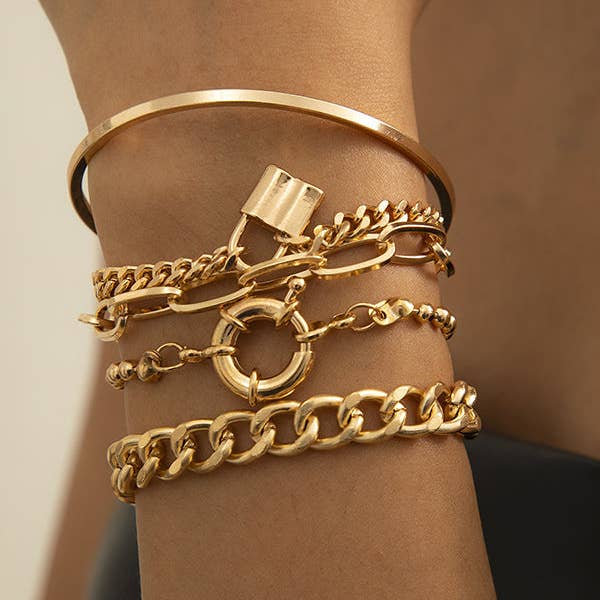 VividLux - Wholesale Link & Chain Bracelet - Original Cool Hip-Hop Chains Bracelet9
