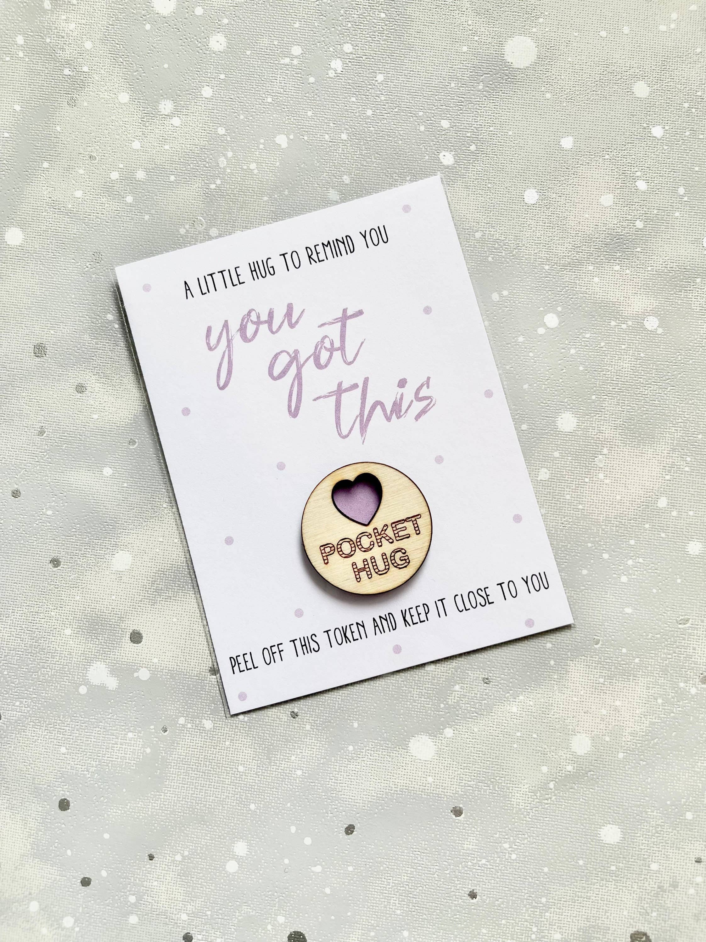 The Gift Club - Wholesale Everyday Greeting Card - You Got This Pocket Hug Positivity & Mental Health Gift1