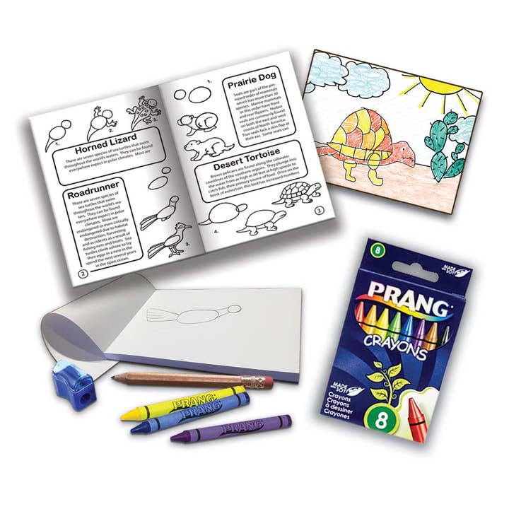 Jr. RangerLand - Wholesale Art Set - Kids & Baby - How to Draw Southwest Animals Art Kit3