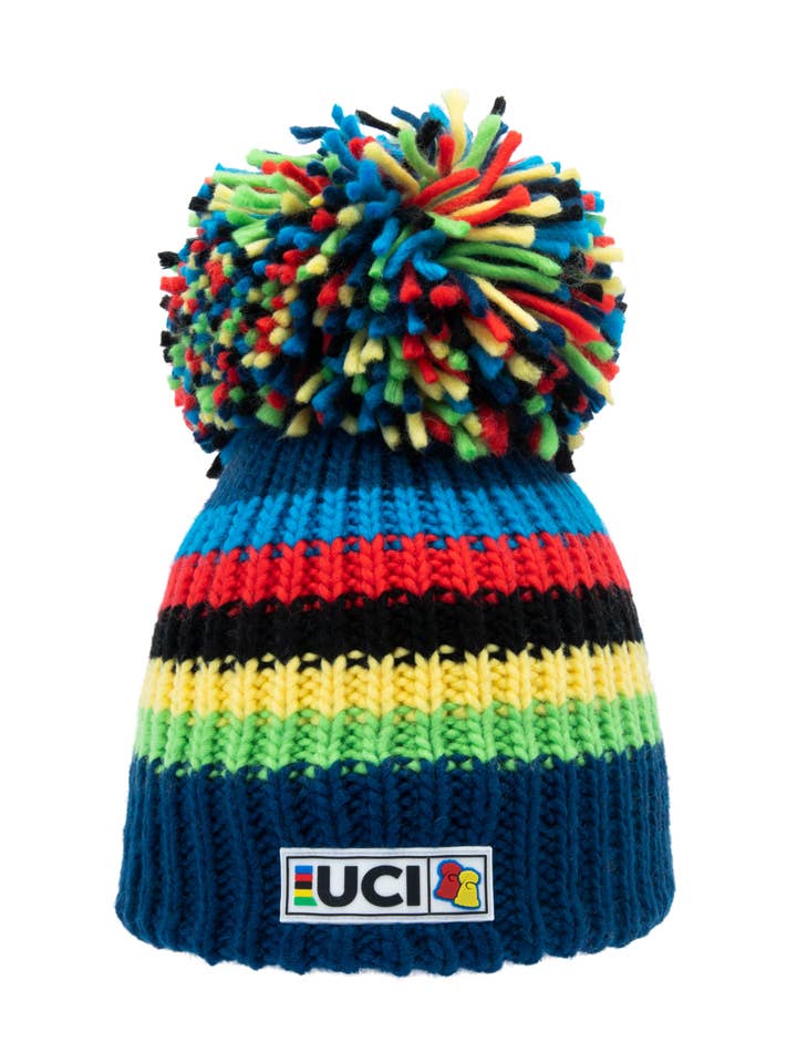 UCI marineblauwe regenboogstrepen voor wholesale door Big Bobble Hats