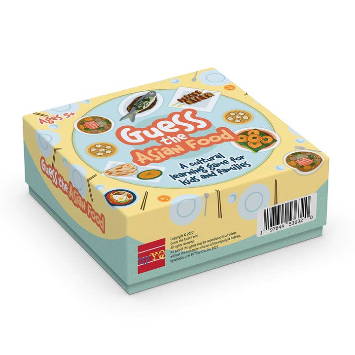 byYQ Cultural Toys and Books - Vendita all'ingrosso Giochi di carte - Indovina il gioco del cibo asiatico