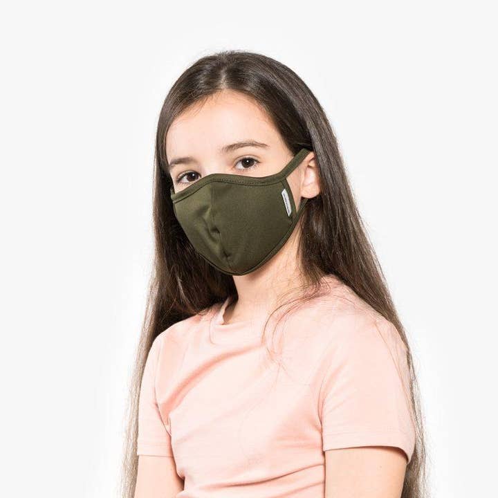 MakMask - Wholesale Protective Face Mask/Shield - Deep Green Mask5
