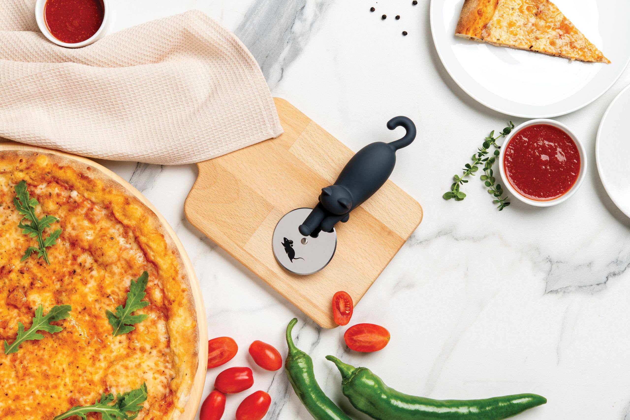 KitchenAid Gourmet Pizza Wheel Cutter - Black 1 ct