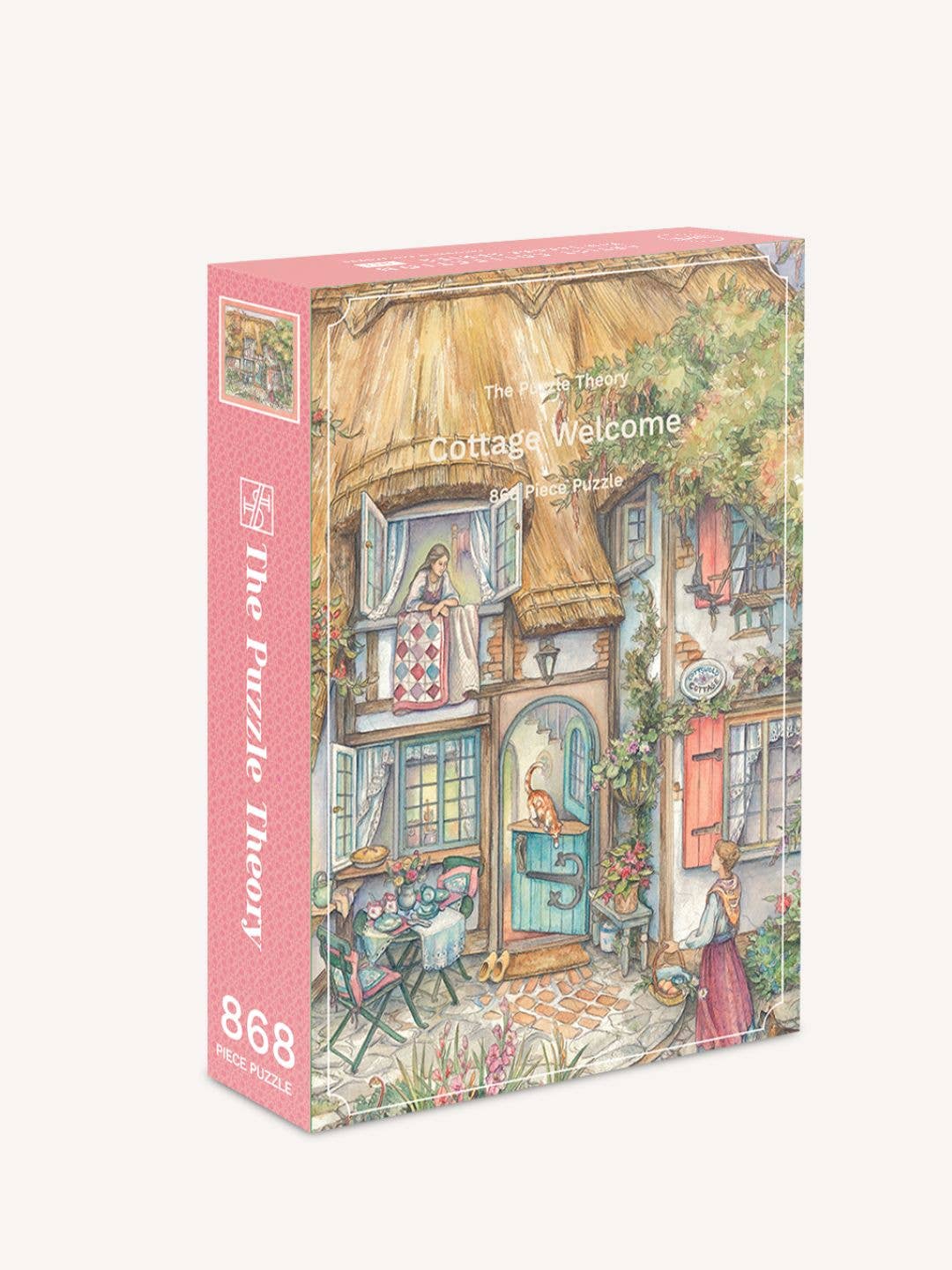 The Puzzle Theory - Wholesale Puzzle - Adult - Kim Jacobs Cottage Welcome - 896 Piece Puzzle2