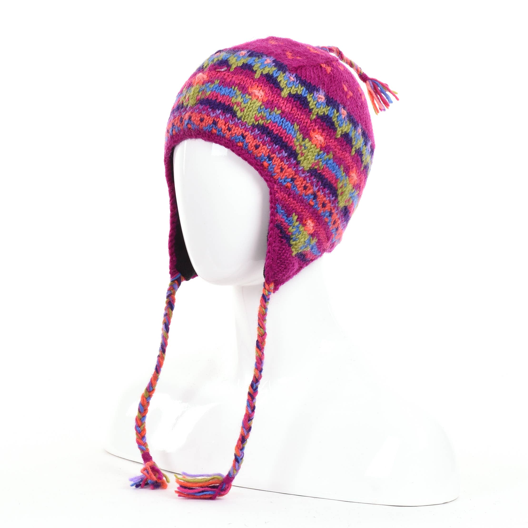 Lost Horizons Canada - Wholesale Beanie - Women's - Galena - women's wool knit earflap hat2