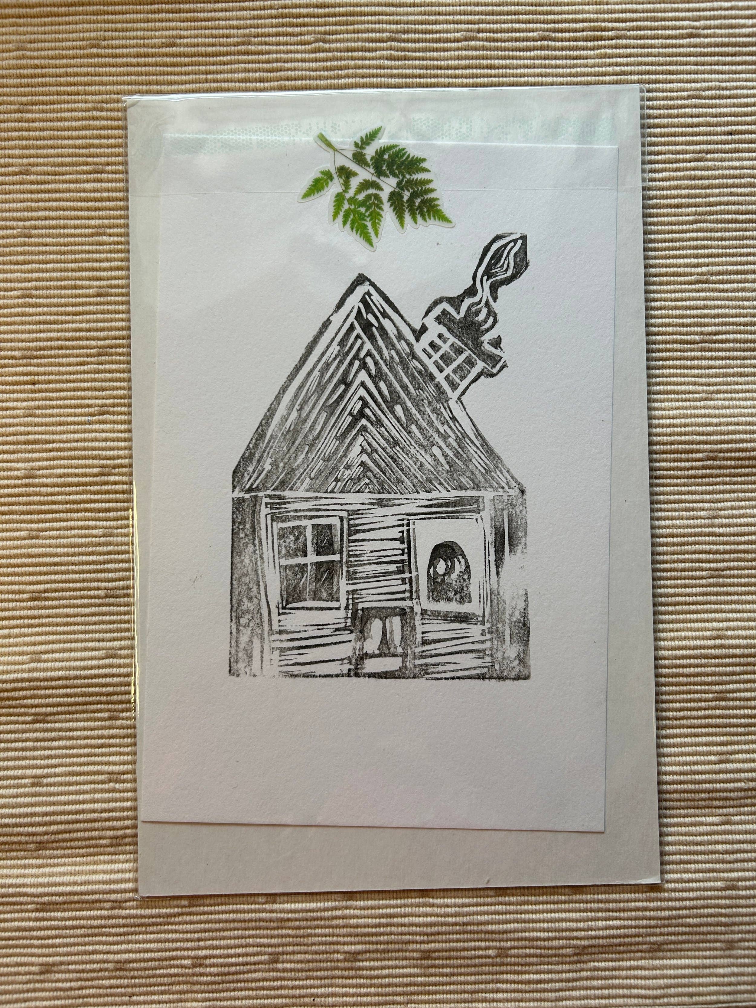 the (trans)cribe - Wholesale Art Print - Handmade Linocut Print3
