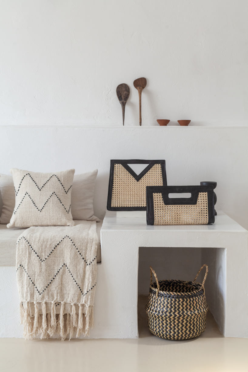 Village Thrive – wholesale Dekorativ kudde – Nya handsydd bomull kasta kudde12