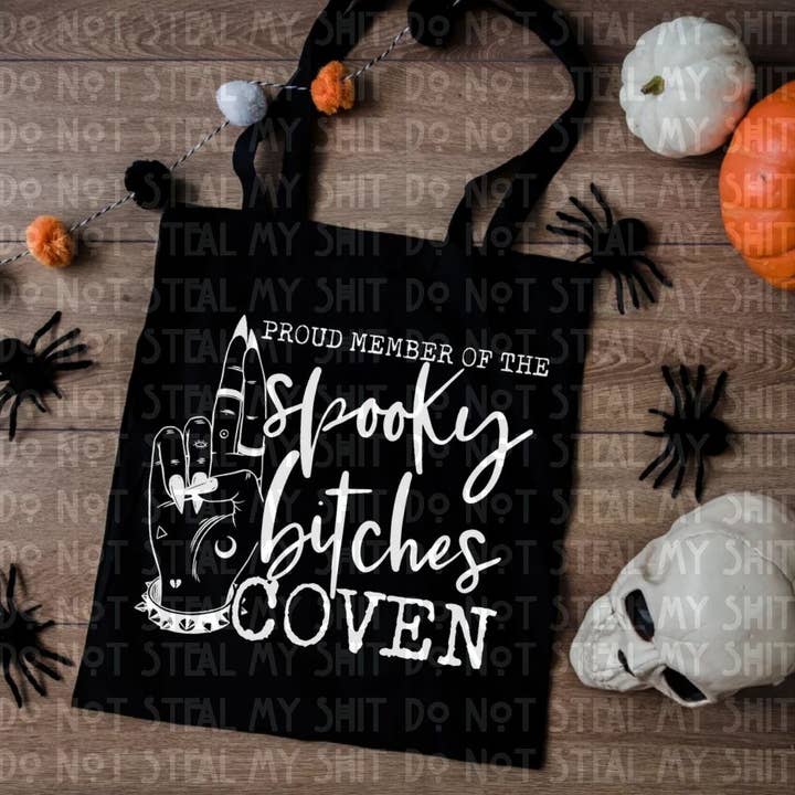 Proud Member of the Spooky Bitches Coven DTF for wholesale by Ruby Rave