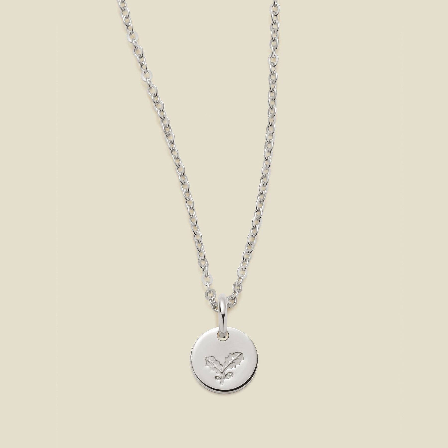 Made By Mary – Großhandel Kette mit Anhänger/Charm – Mini Geburtsblumen-Halskette27