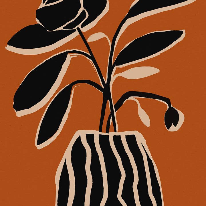 Treechild (Ochre Still Life No 5) Art Prints for wholesale by The Art Group