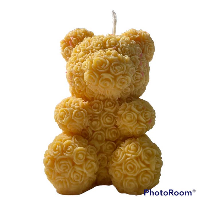 AtelierCMXII - Wholesale Novelty Candle - New in! Rosey Teddy Bear Candle