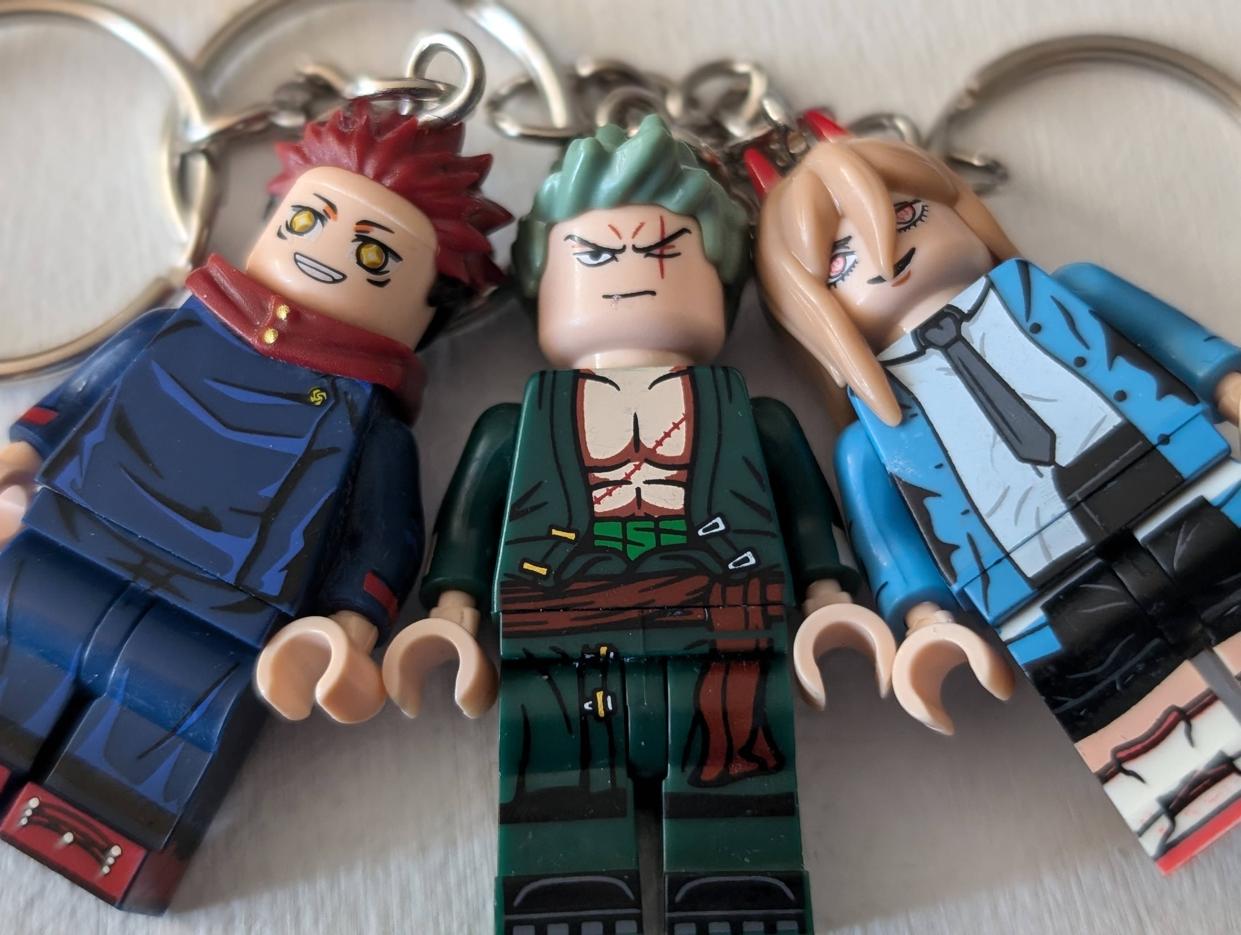 Con-Quest Crafts - Vente Porte-clés – unisexe - Porte-clés pour figurines inspirés des anime et des mangas 15