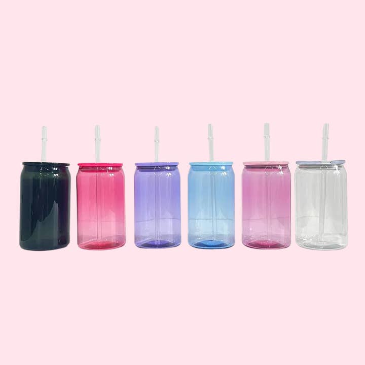 One Stop Cups - Wholesale Drinking Glass/Cup - 16oz Plastic Acrylic Cans