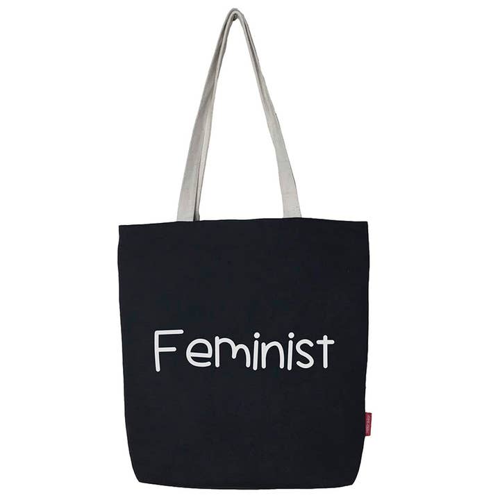 hello-bags – wholesale Bärkasse - Dam – TOTE VÄSKA (TYG VÄSKA) ”FEMINIST”