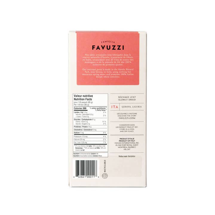 Favuzzi (Canada) - Wholesale Pasta - Lasagne2