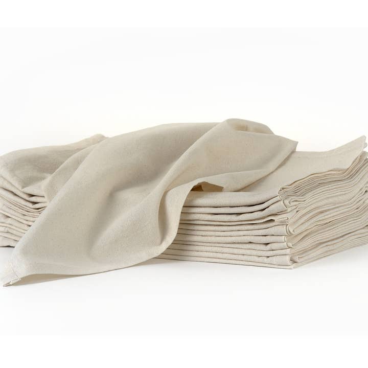 Mary's Kitchen Towels - Wholesale Tea Towel - Flour Sack Tea Towels, 19"x28", 100% Cotton, Dish Towels