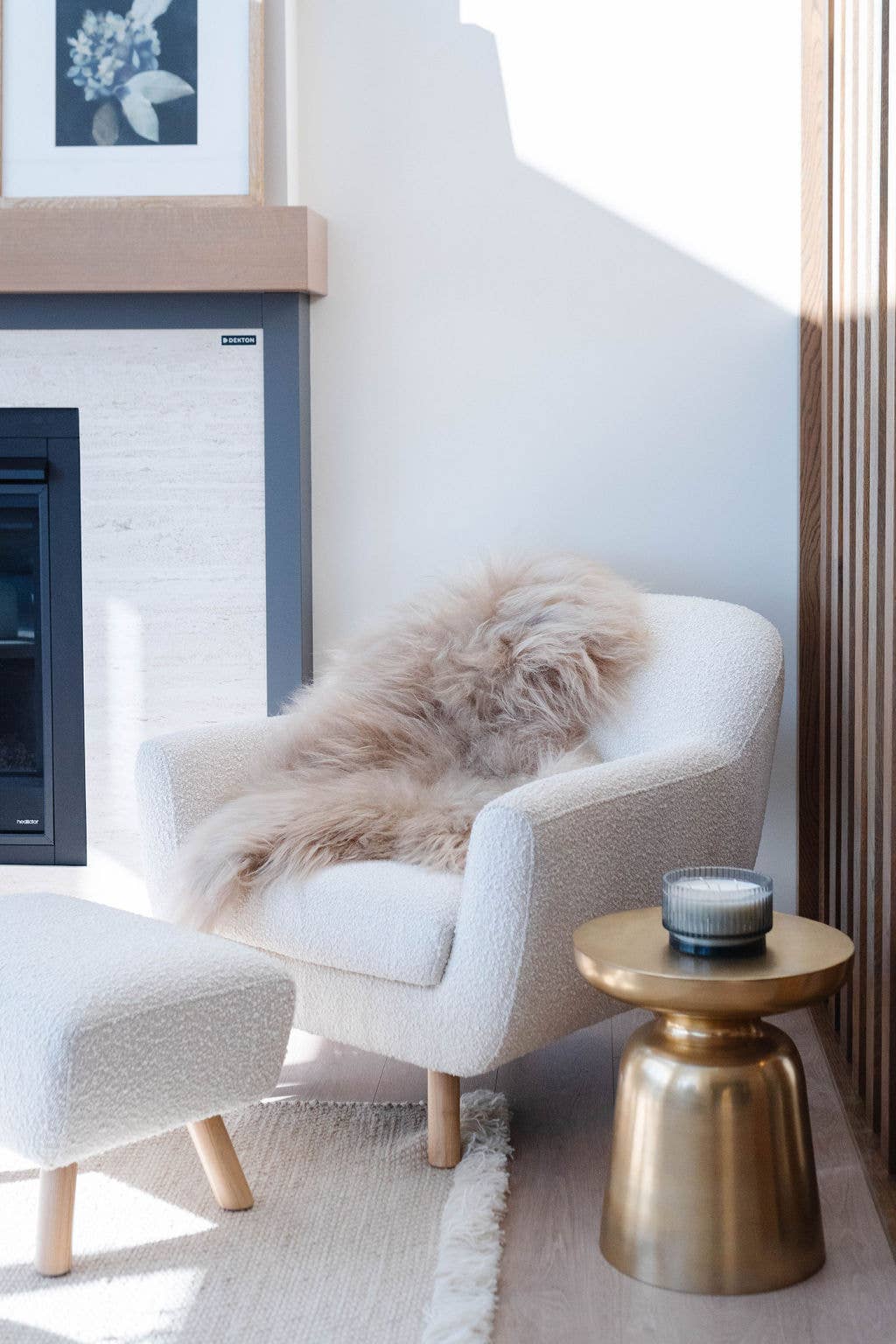 Black Sheep (White Light) - Vendita all'ingrosso Tappeto - Tappeto in pelle di pecora islandese nuda2