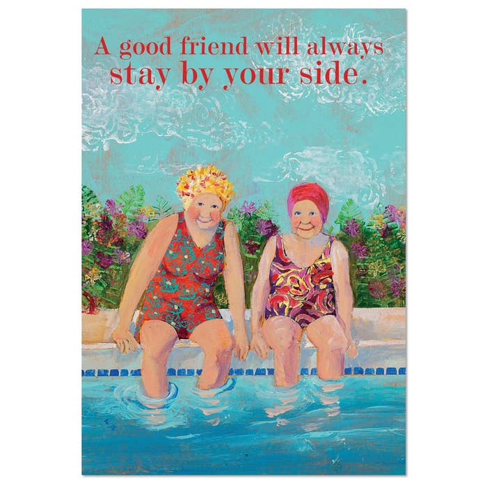 Cartes de vœux, Amitié, F221 pour la vente par Susan Schmitt Art