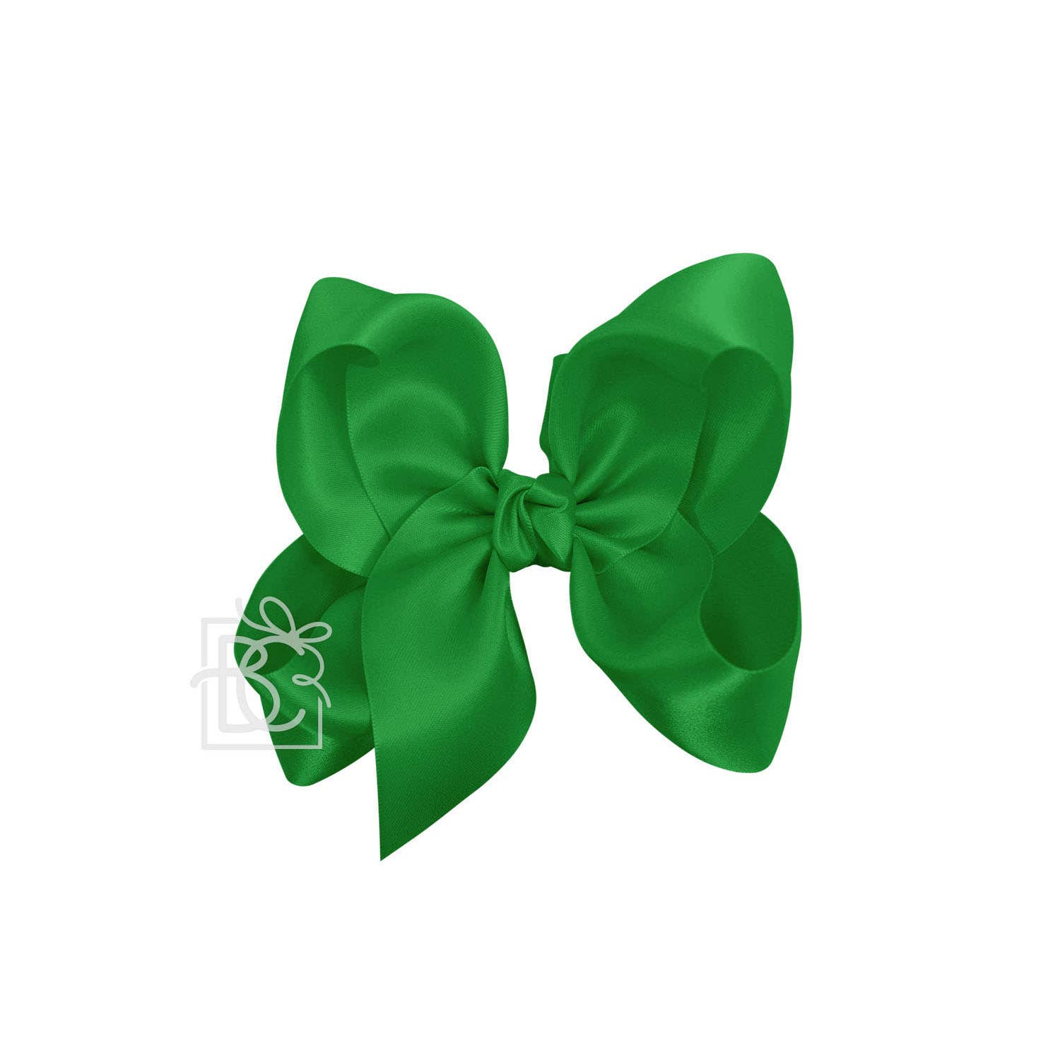 Beyond Creations, LLC - Wholesale Hair Bow - Kids - SATIN BOW ON CLIP130