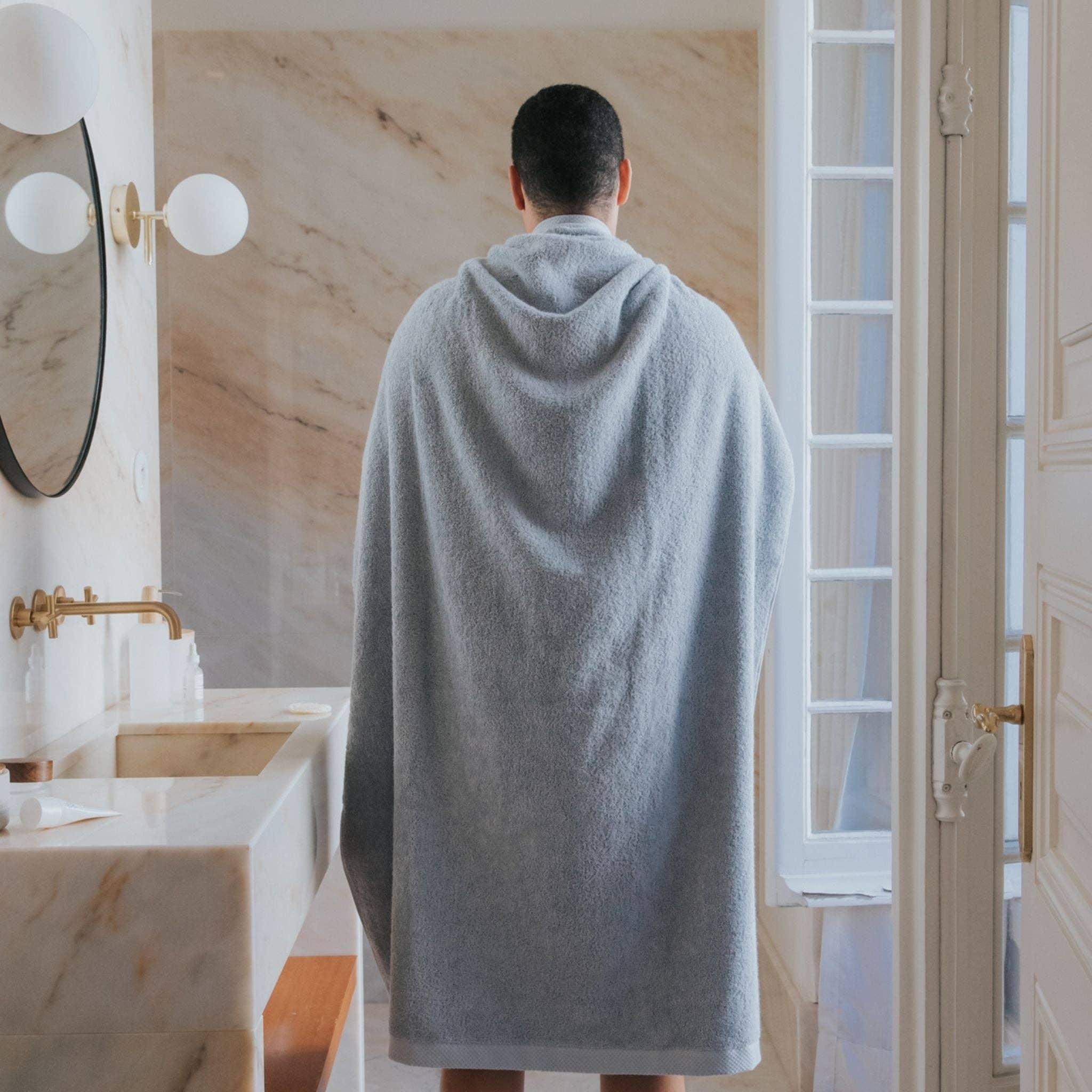 Torres Novas - Wholesale Bath Towel - Silver gray Luxus8