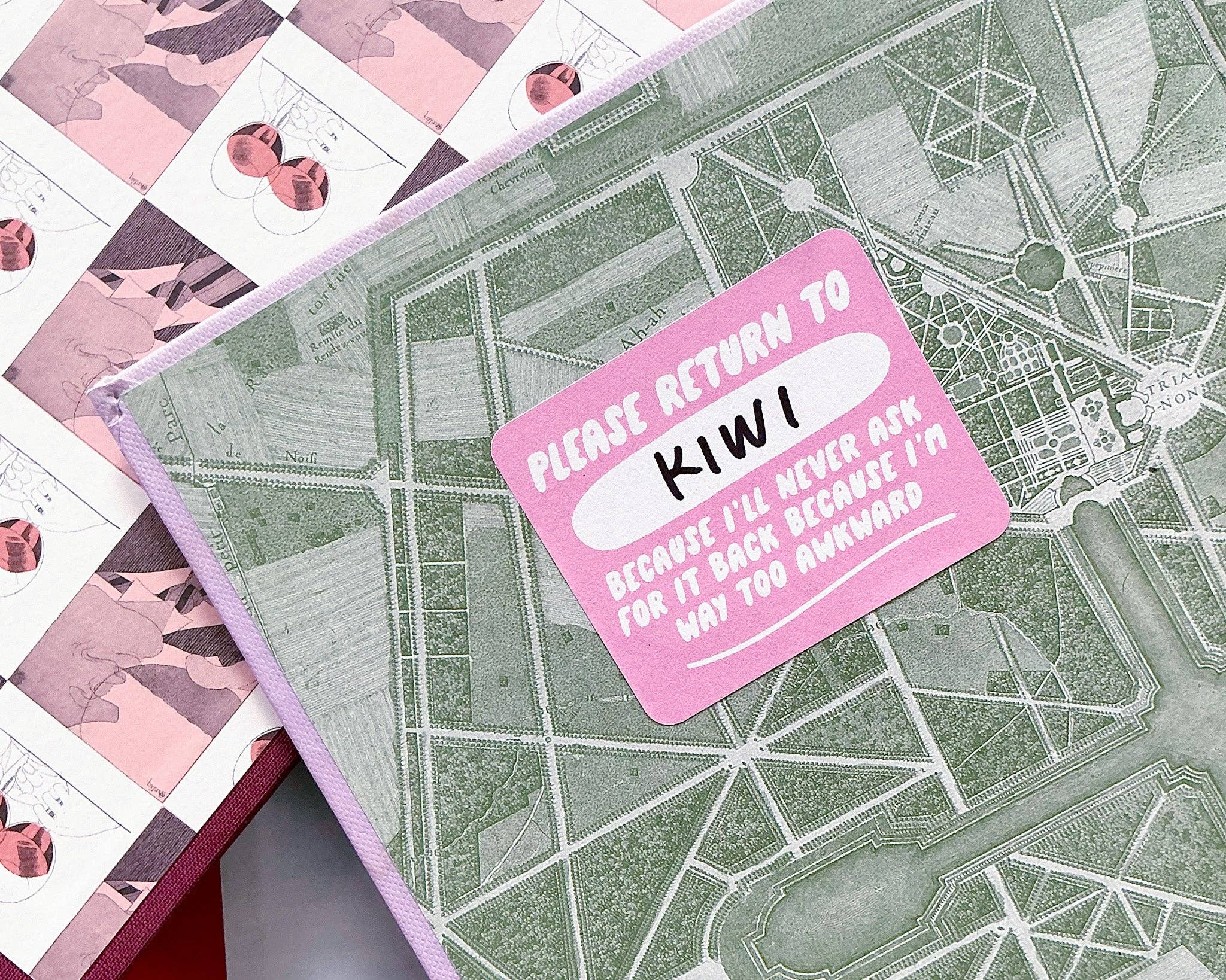 And Here We Are - Wholesale Book Plate - Spicy Book Plate Sticker Sheets (2) - Romance, Smut, Sexy books - Stocking stuffer, Holiday, Gift Guide2