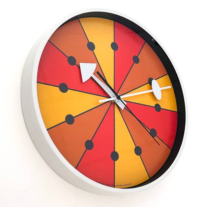 Destination PSP - Wholesale Wall Clock - Sundial Orange Wall Clock