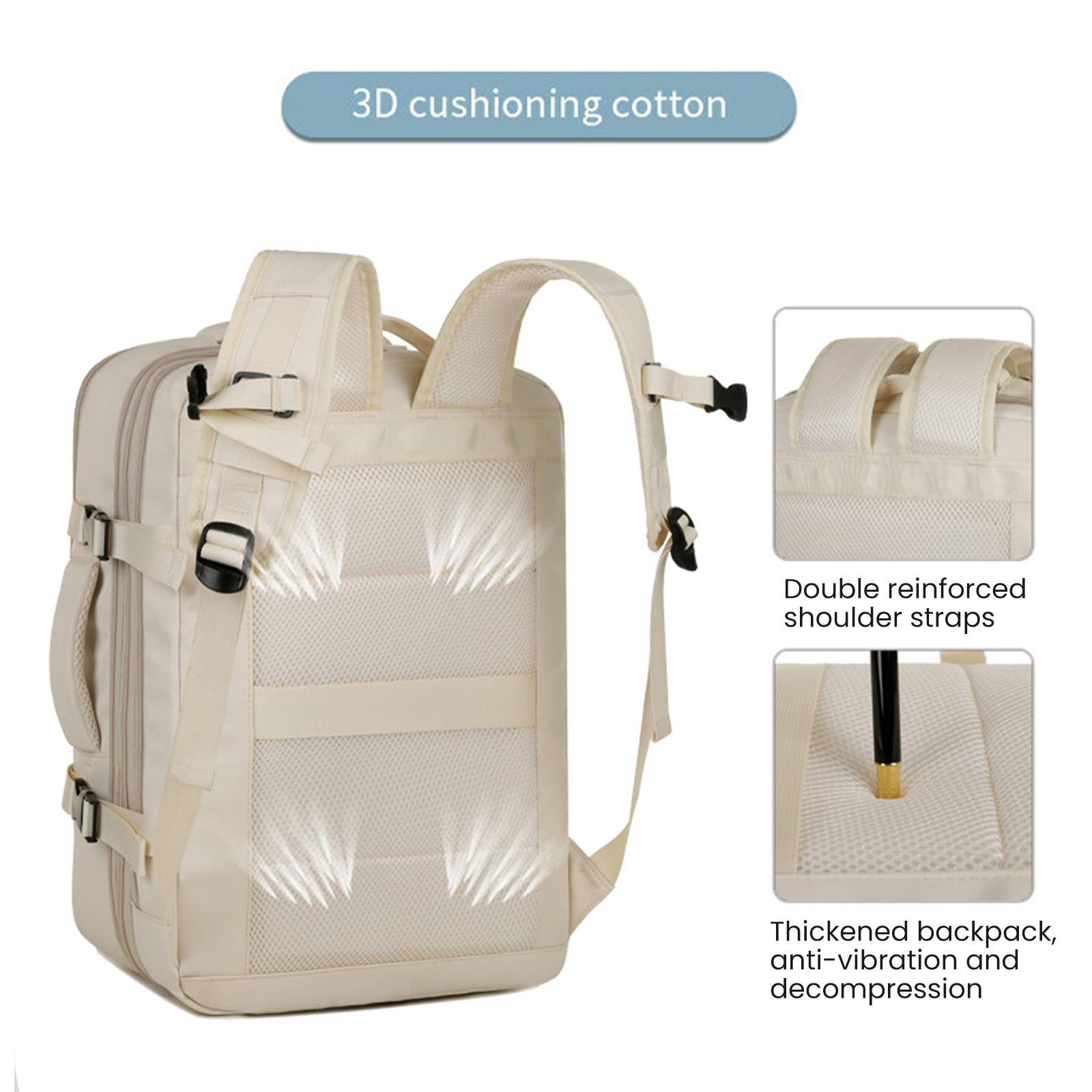 wandf - Wholesale Backpack - Unisex - Multifunctional Shoulder Backpack with Computer Compartment1