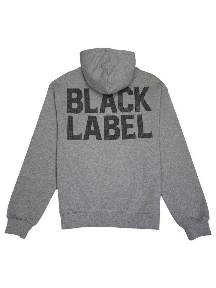 Men Black Label BL2 Black Bling Hoodie for wholesale by Black Label x Raw