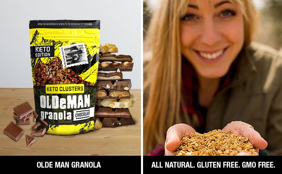 Olde Man Granola – Großhandel Granola – Schokoladen-Keto-Müsli-Cluster2