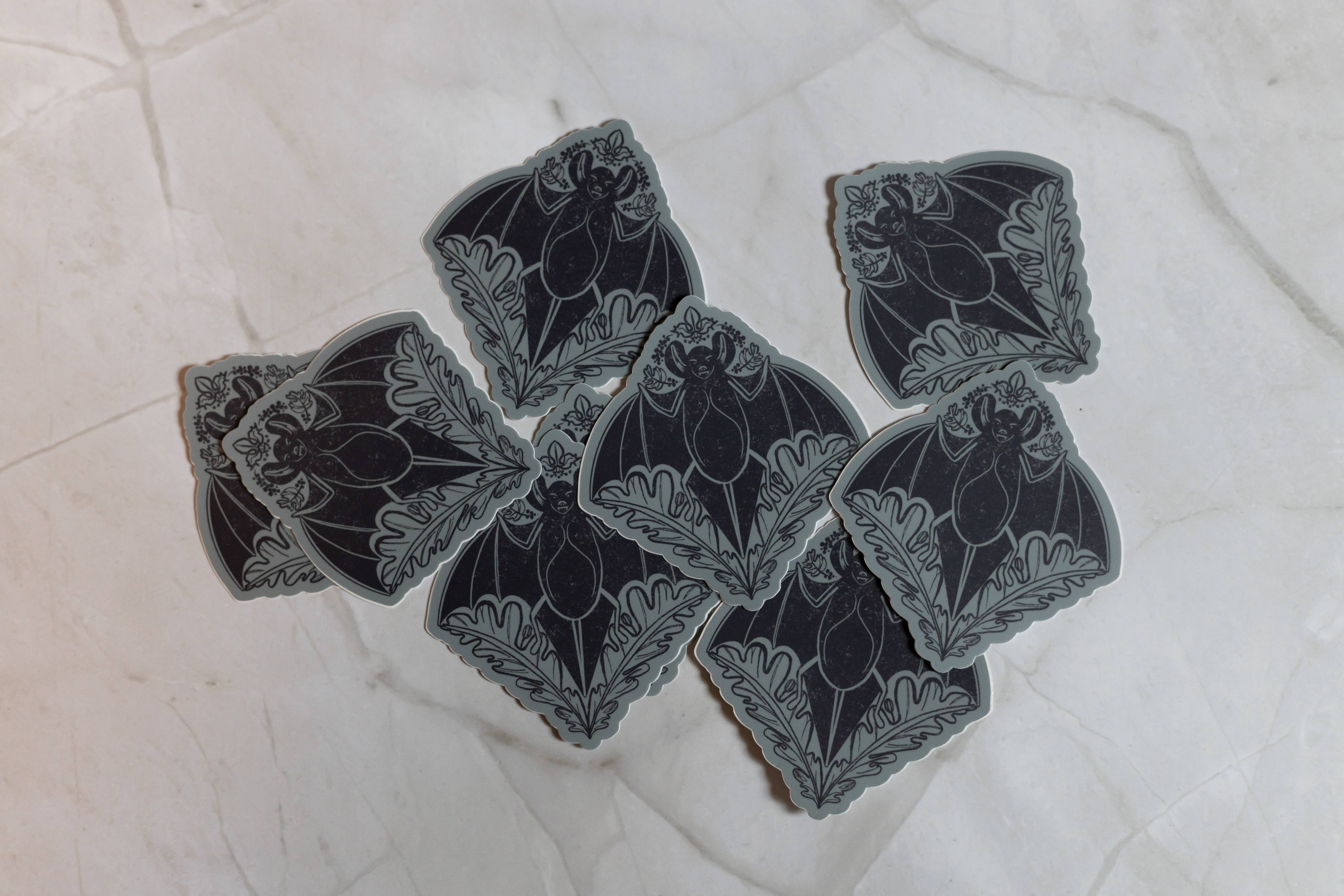 Omie Oh My! - Wholesale Sticker - Paris Mausoleum Bat Vinyl Sticker1