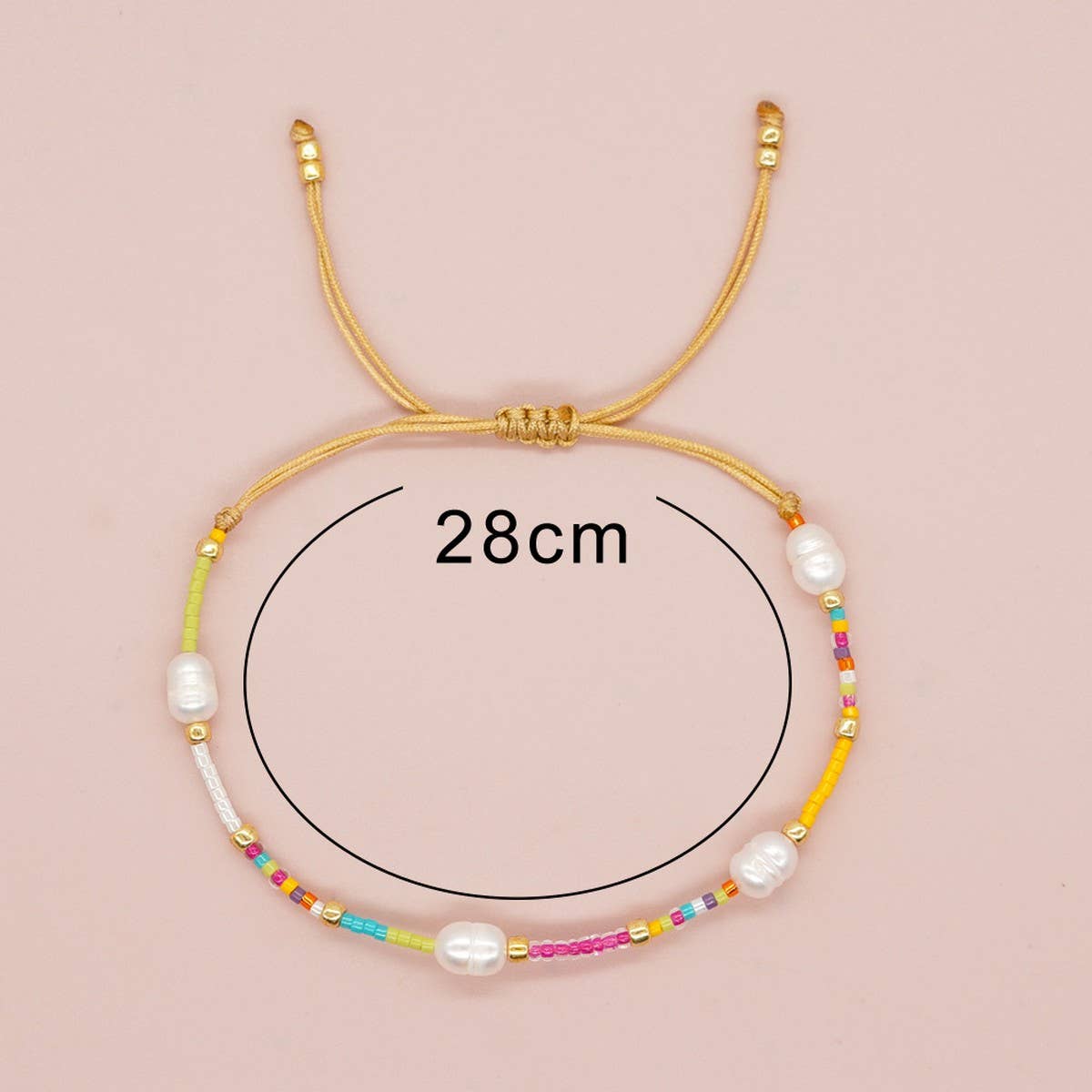 TYPE  PEARL BRACELET COLORFUL RICE BEAD BRACELET_CWMM3809 for wholesale on Faire3