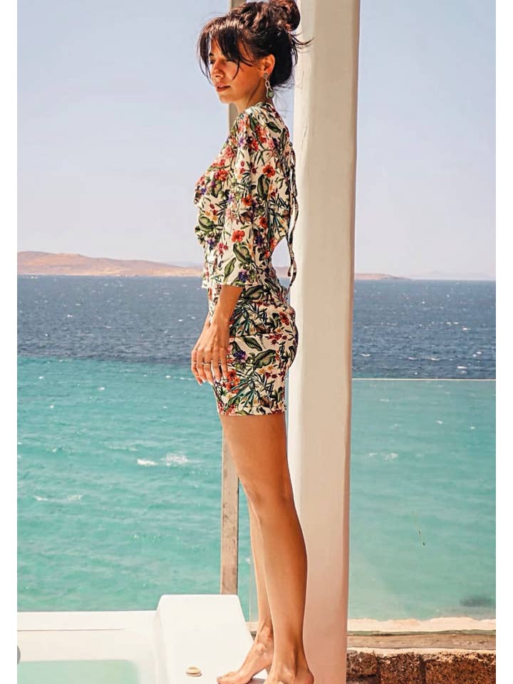 L' APPEL DU VIDE - Wholesale Dress - Women's - FLORIAN SHORT DRESS1