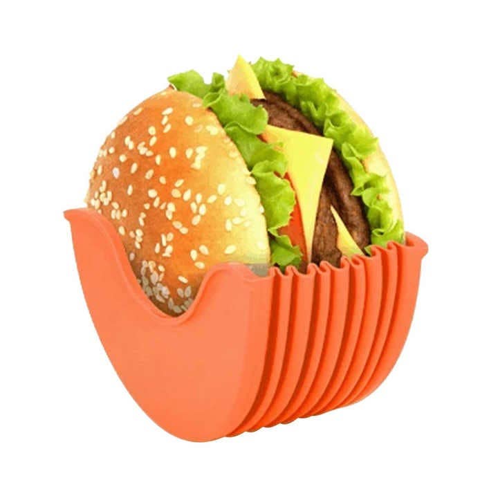 VIGOR - Wholesale Kitchen Tool/Gadget - Perfect Gift Retractable Fixed Box Hamburger Holders for Bur