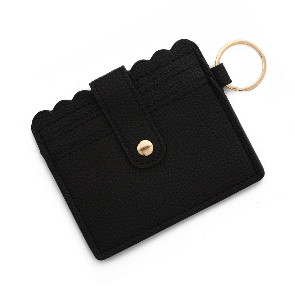 ACCITY - Wholesale Card Holder - Women's - Multi-Card PU Wallet with Keychain & Coin Pocket_CWAB49378