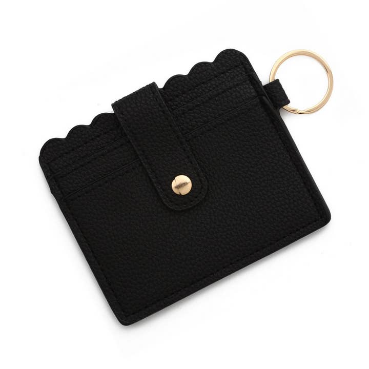 ACCITY - Wholesale Card Holder - Women's - Multi-Card PU Wallet with Keychain & Coin Pocket_CWAB49378