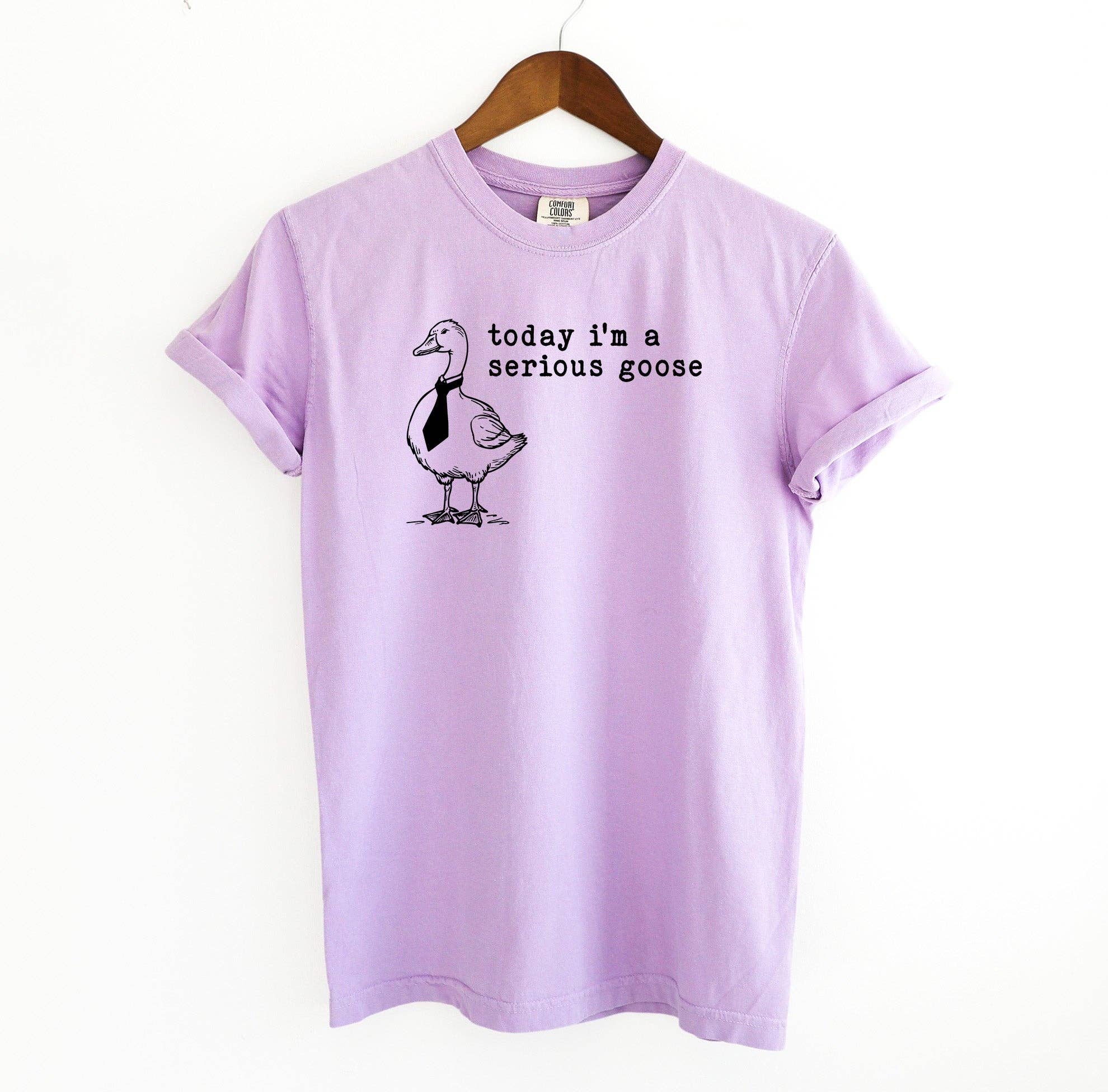 Blue Giraffe Inc - Vente T-shirt sérigraphié – unisexe - T-shirt Serious Goose2