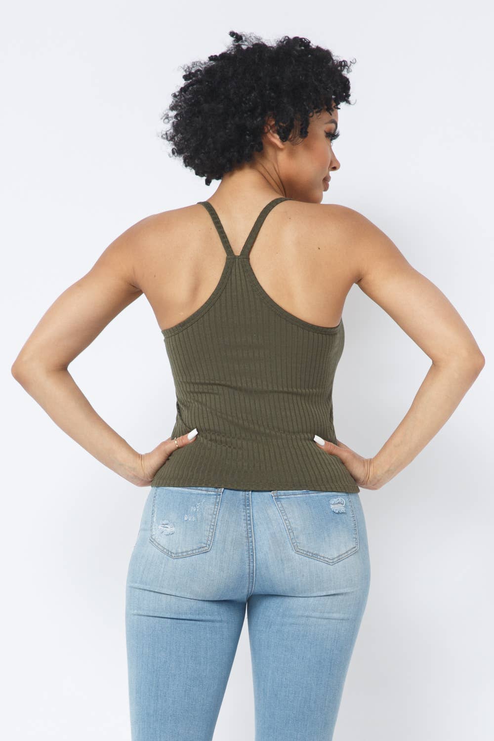 Julia by LoveJ - Wholesale Tank Top - Women's - Rib Racer Back Sleeveless Tank Top35