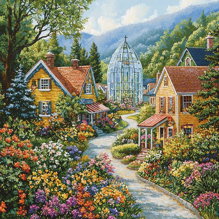 Artistry Rack - Wholesale DIY Craft Kit - Eureka Springs - DIY Painting By Numbers Kit