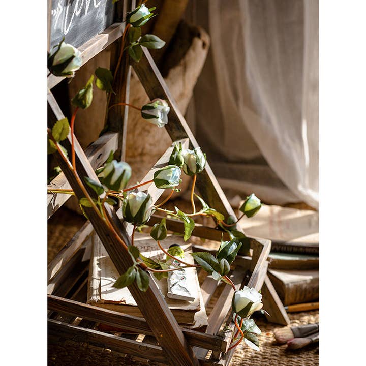 Rustic Reach - Wholesale Artificial Flowers - Artificial Rose Vine 55" Long5