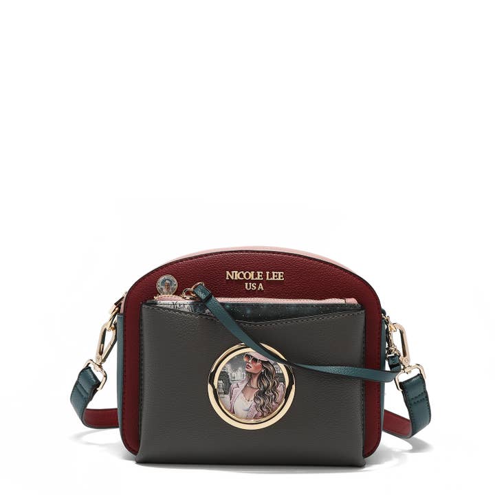 Nicole Lee USA - Wholesale Crossbody Bag - Women's - SIERRA 2 PIECE CROSSBODY - Exclusive prints