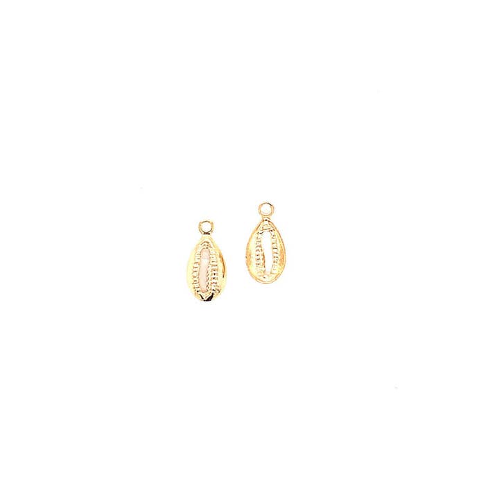 The Bead Bazaar - Wholesale Individual Charm/Pendant - Mini Puka Shell, Gold Filled Puka Shell Charm, Bulk Jewelry Making Charms, Shell Charms, Shell Pendant, Gold Filled Charm, Shell Jewelry, Wholesale