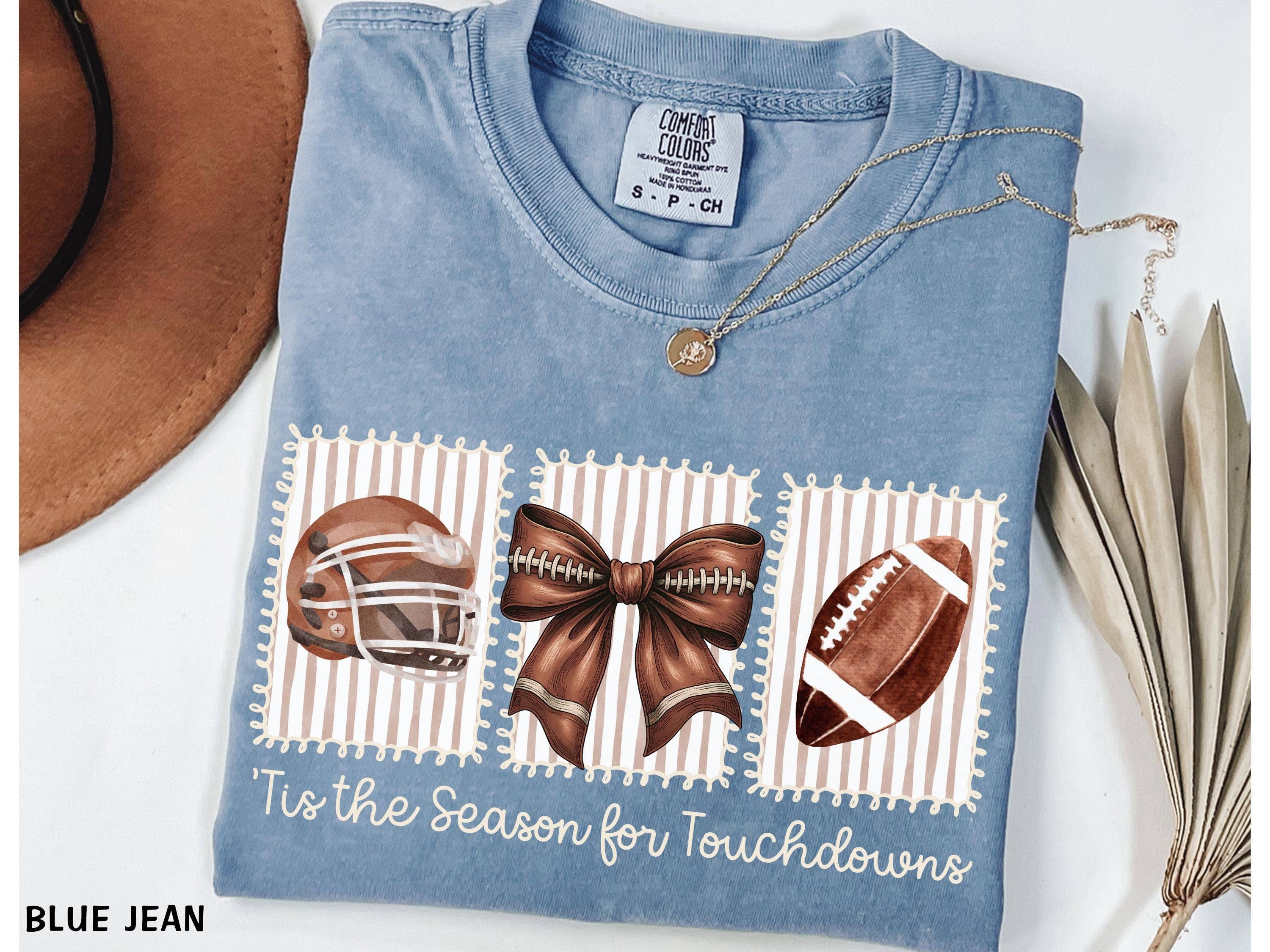 Glaime - Wholesale T-Shirt (Graphic) - Women's - Football Comfort Colors Shirt, Tis the Season Sweatshirt1