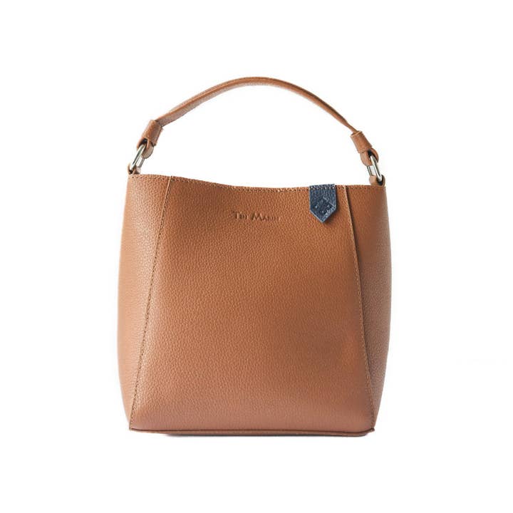 Tin Marin – bolsa tiracolo - Mulher por atacado – Bolsa de couro Yaya - Tan