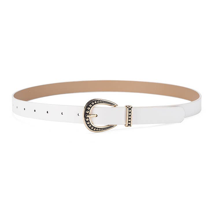 Lily Clothing - Wholesale Belt - Women's - Personalized vintage pin buckle solid color women's belt